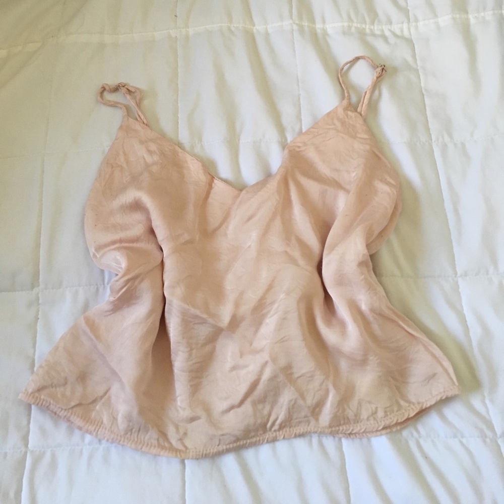 Brandy silk tee